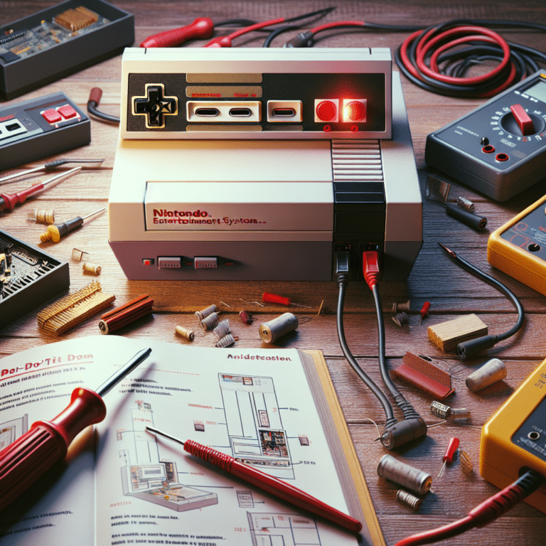 How to Repair a NES Blinking Red Light Problem