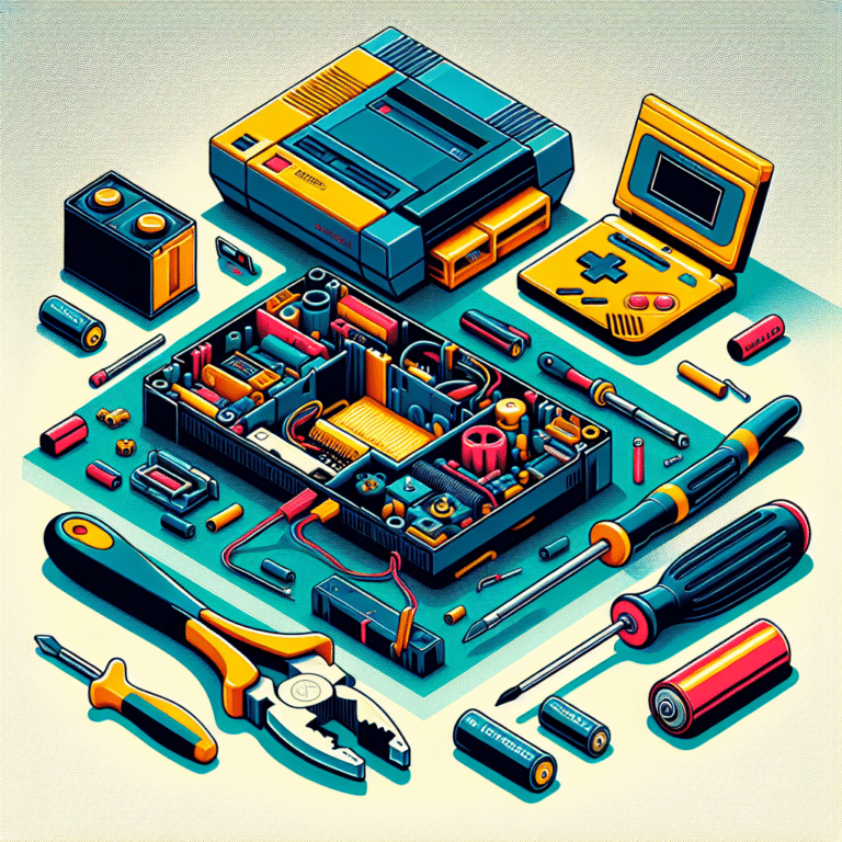 Retro Console Battery Replacement Guide