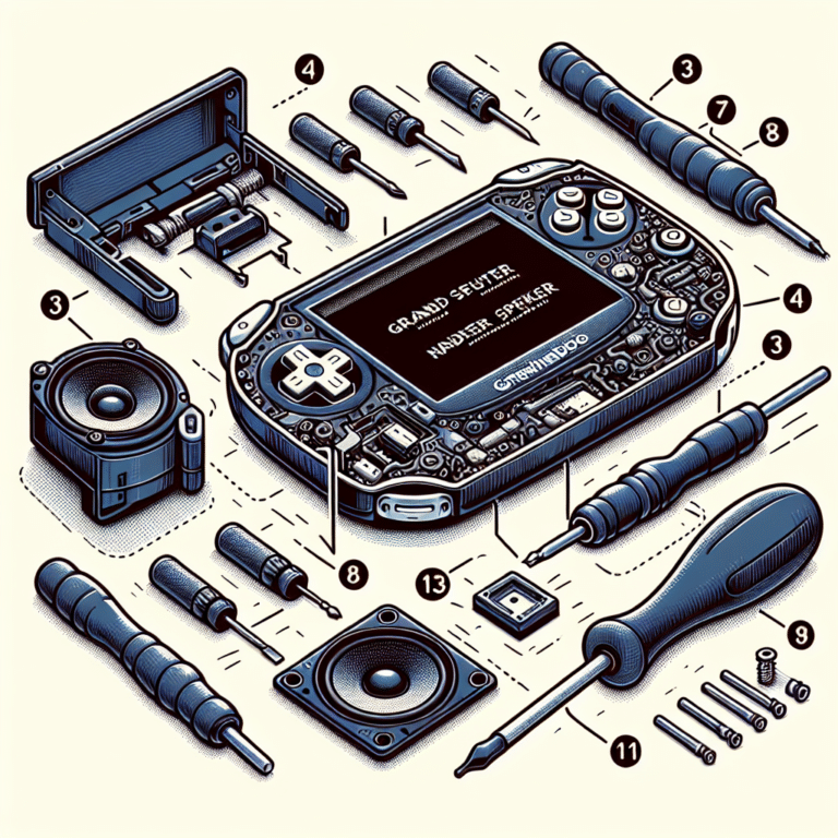 Handheld Console Speaker Replacement Tutorial
