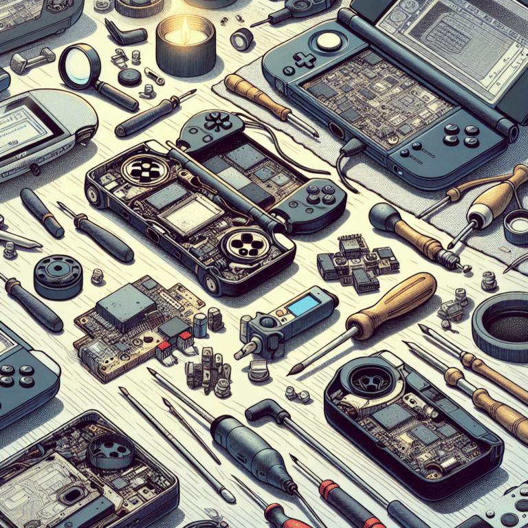 Restoring Handheld Consoles with Damaged Ports