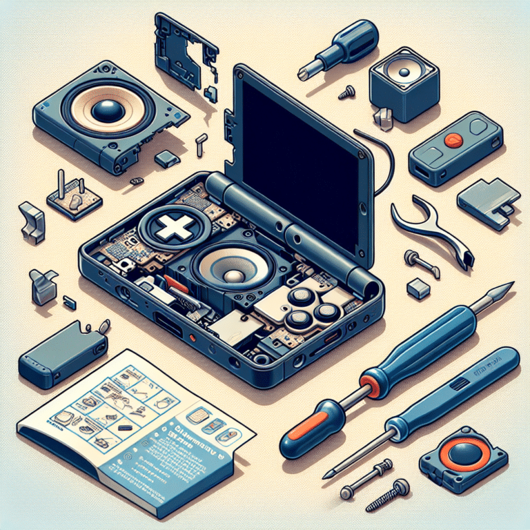 Handheld Console Speaker Replacement Tutorial