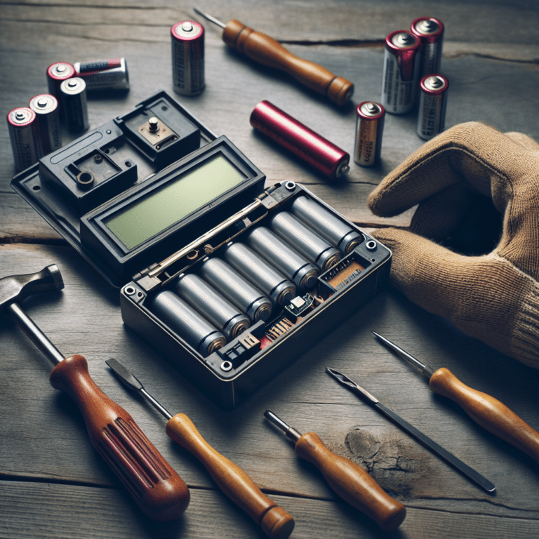 Replacing Batteries in Vintage Handhelds