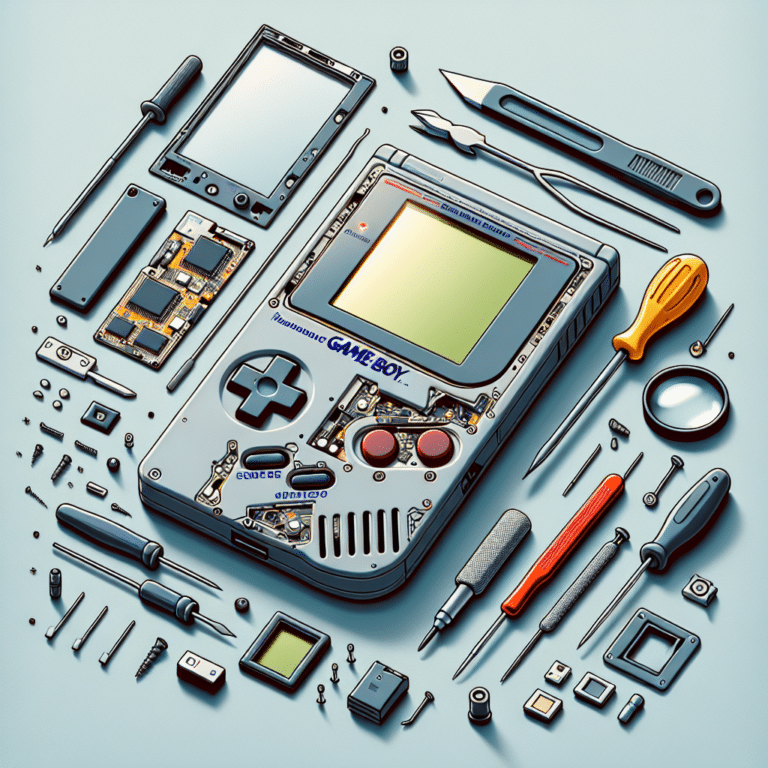 Complete Game Boy Screen Replacement Tutorial