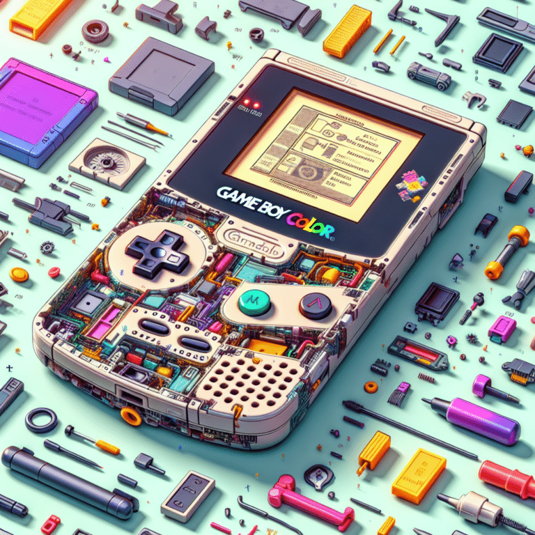 Resolving Common Game Boy Color Screen Issues
