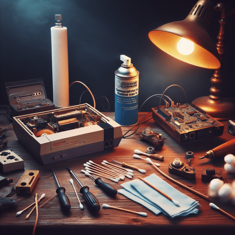 Retro Console Maintenance and Cleaning Guide