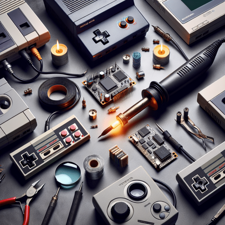 Guides for Retro Console Soldering Repairs