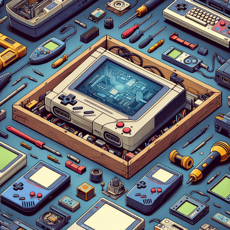 Repairing Retro Console Screens Tutorial