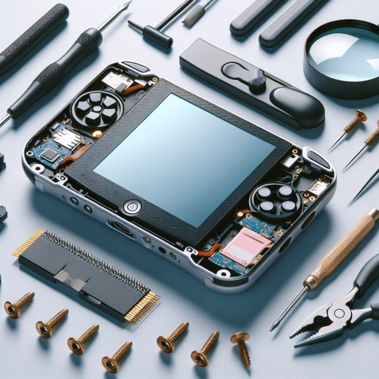 DIY Handheld Console Screen Repair