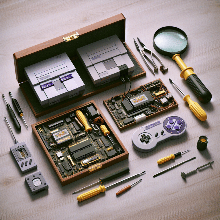 NES and SNES Repair Step by Step