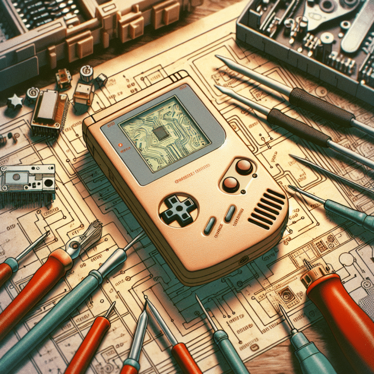 Retro Handheld Repair Project Tutorials