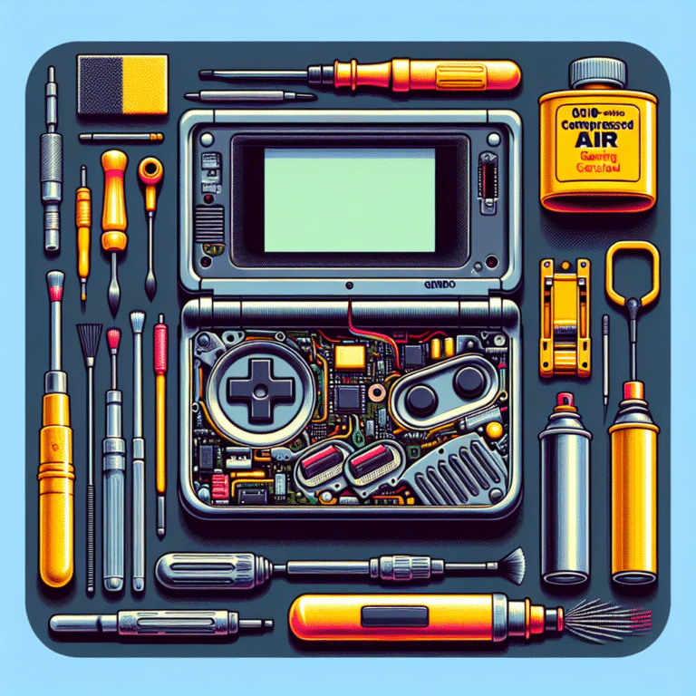 Retro Handheld Console Maintenance Guide