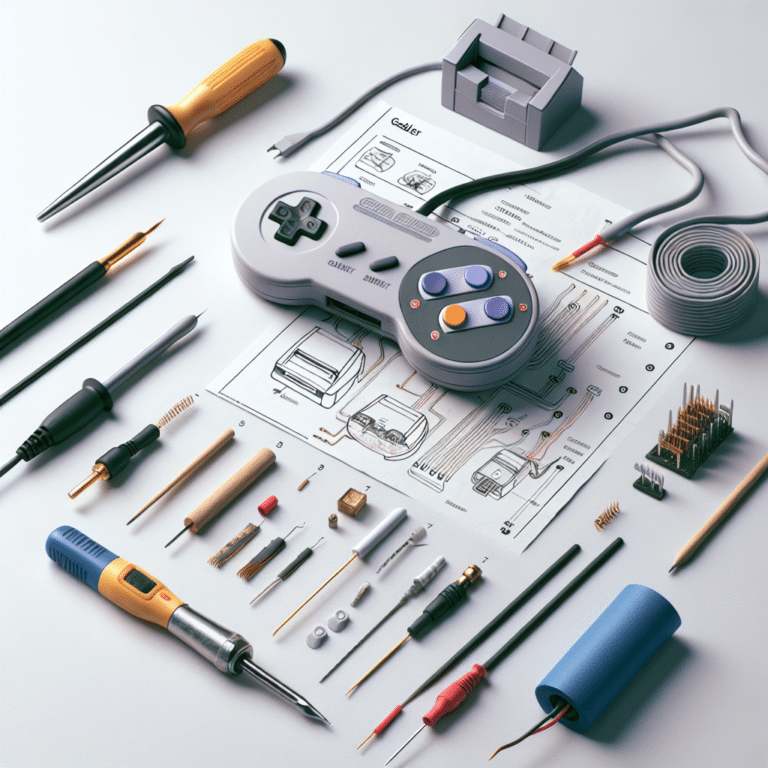 SNES Controller Cable Repair: A DIY Tutorial