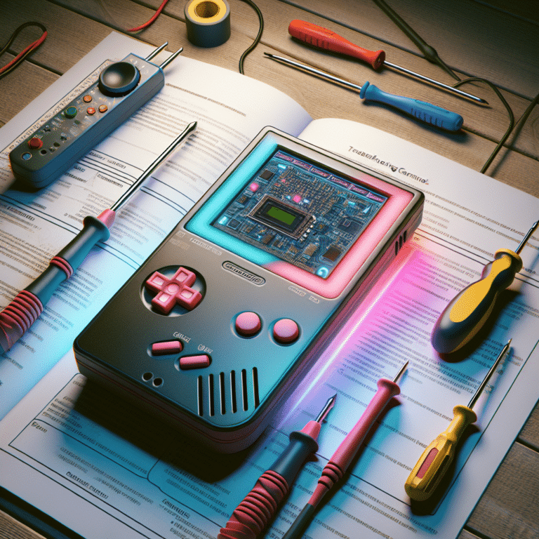 Troubleshooting Handheld Console Blinking Screens