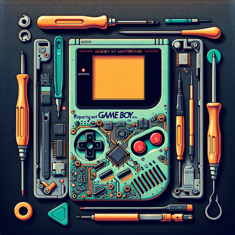 Game Boy Motherboard Repair Tips