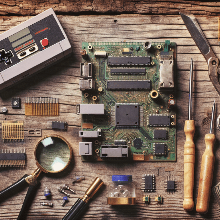 Bring It Back To Life: NES Motherboard Repairs