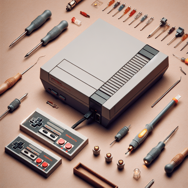 Mastering the Art of NES Controller Port Repair