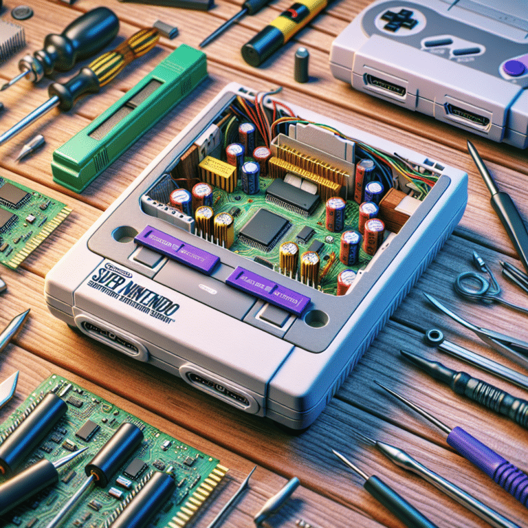 The SNES Capacitor Repair Handbook