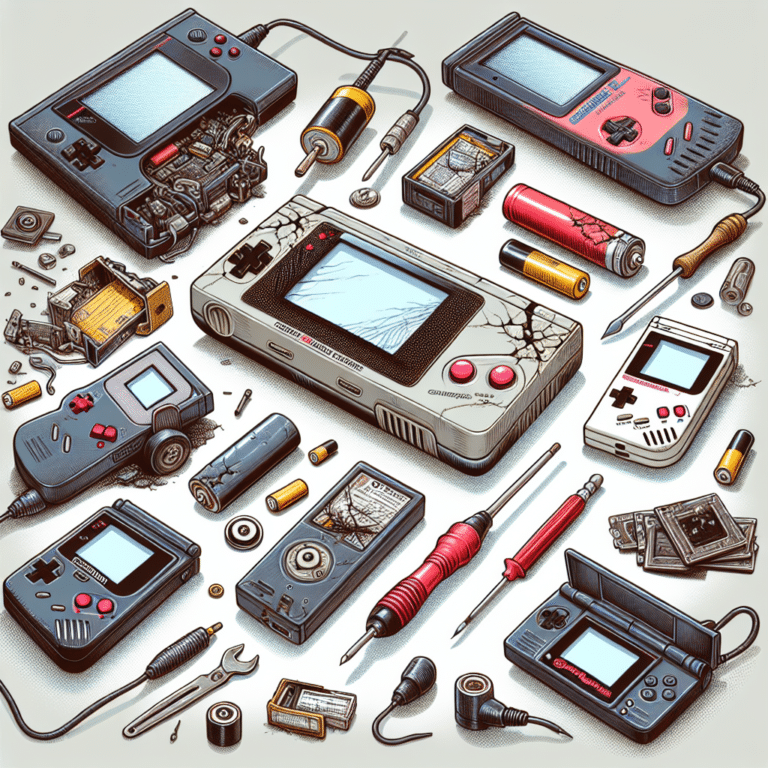 Rescue Your Retro: Repairing Vintage Handheld Gaming Devices