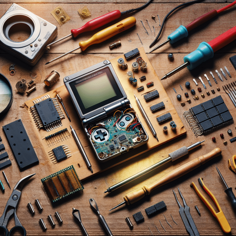 Rescue Your Retro: Repairing Vintage Handheld Gaming Devices