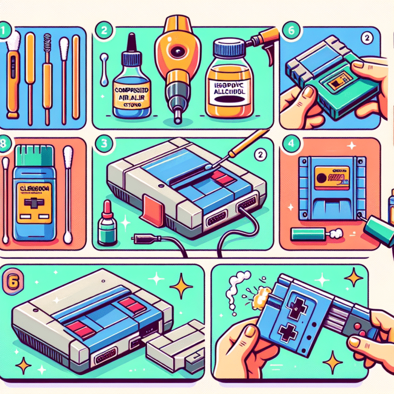 Step-by-Step: SNES Cartridge Slot Cleaning