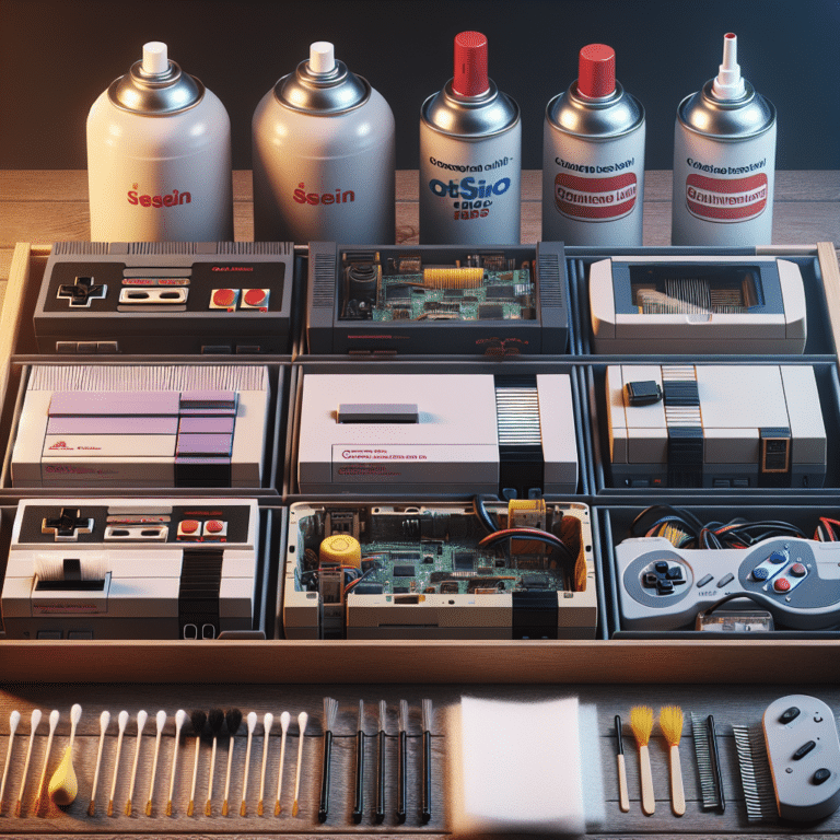 Retro Console Maintenance and Cleaning Guide
