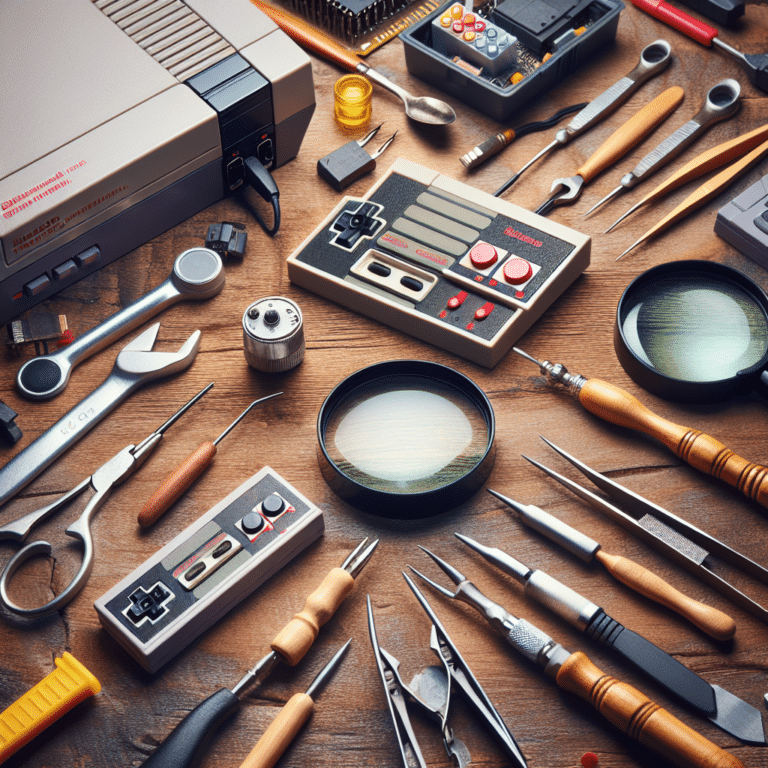 Mastering the Art of NES Controller Port Repair