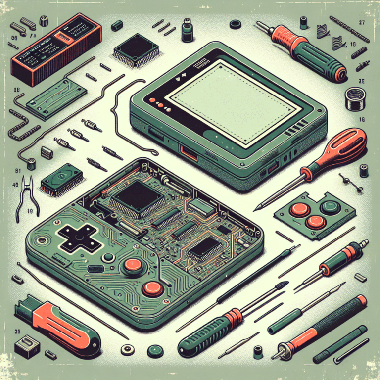 Game Boy Screen Repair: A Comprehensive Manual