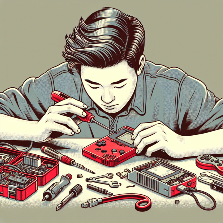 Game Boy Screen Repair 101: A Handy Guide for Gamers