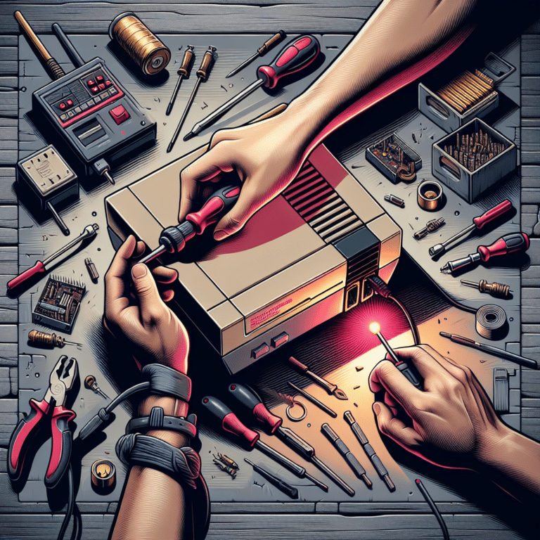 Blink No More: Repairing the NES Red Light