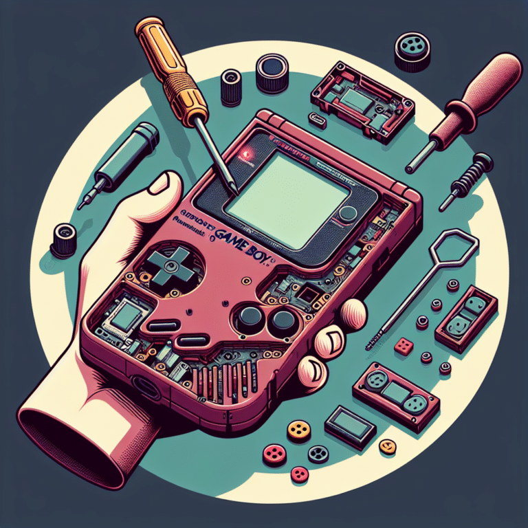 Fixing Game Boy Buttons Not Working